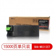 【精选】莱盛光标 LSGB-SHA-MX312CT 15000页 适用于 SHARP MX-M261 M261N M311 M311N MX-M2608N M2608U M3108N M3108U M3508N M3508U 粉仓 黑色 （计价单位：支）