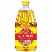 【精选】鲁花 香味家族系列5S压榨一级花生油 花生油 物理压榨 1.8L