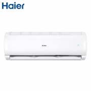 【精选】海尔/Haier 空调 KFR-26GW/20MCB81U1 壁挂机 1匹 变频 冷暖型 方形挂机 一级能效 220V 白色