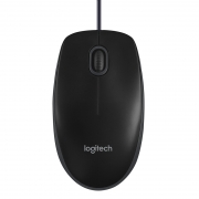 【精选】罗技/LOGITECH 有线鼠标 B100 USB连接 黑色