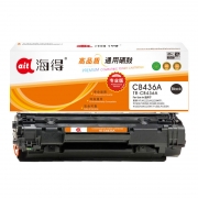 【精选】海得（Ait） AIT-CB436A 硒鼓 专业版 适用机型：惠普HP LaserJet P1505 P1505N M1120 M1120n M1522nf 打印页数：2000页 单位：盒