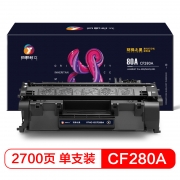 【精选】扬帆耐立 CF280A 硒鼓环保之星系列 适用机型HP400/M401A/M401N/M401D/M401DN/M425DN/M425DW 打印量2700页(计价单位：个）黑色