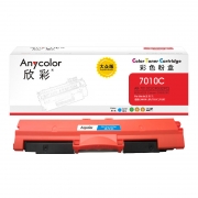 【精选】欣彩（Anycolor） CRG329粉盒 大众版 AR-7010C蓝色 适用佳能CRG729C LBP 7010C 7018C