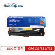 【精选】标拓 打印机硒鼓 BT-CRG131/331/731 Y 畅蓝系列 适用于： LBP7100/LBP7110  iC MF8230/8280Cw/8250Cn 打印页数：1500页 （计价单位：支） 黄色