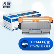 【精选】赛德 LT2441 粉盒 大容量 适用联想LJ2400/LJ2600D/LJ2650DN/M3410黑色（单位：支）