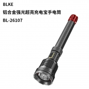 【精选】BLKE 铝合金强光超亮充电宝手电筒  350*76mm（单位：个） BL-26107