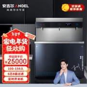 【精选】安吉尔（Angel） AHR2801-4030K3 净饮一体机步进式不锈钢净化加热一体饮水台 一热+二温 （计价单位：台)