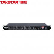 【精选】得胜/TAKSTAR 八路混音器 TS-808V 端子线连接 8声道 黑色