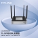 【精选】TP-LINK TL-XVR3000L易展版 企业级AX3000双频千兆Wi-Fi 6无线VPN路由器 208*208*43.5mm （计价单位：台) 黑灰色