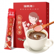 【精选】福东海（GBHX） 便携小袋装 120g 红糖姜茶 单位：盒