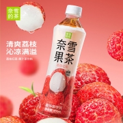 【精选】奈雪的茶 荔枝红茶 果汁茶饮料 450ml*15瓶 （计价单位：箱)