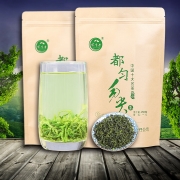 【精选】万季香绿茶都匀茶叶毛尖新茶袋装高山云雾炒青绿茶浓香型口粮茶500g