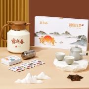 【精选】中卡 福鼎白茶 +老白茶方片壶