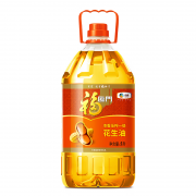 【精选】福临门 食用油 浓香压榨一级 花生油5L